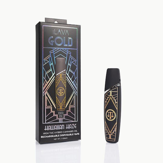 iLAVA - GOLD Disposable 1000mg - Hawaiian Haze - 1