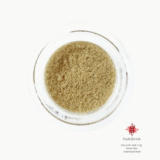 NASHA - Key Lime Jack 1.2g Green Unpressed Hash - 1