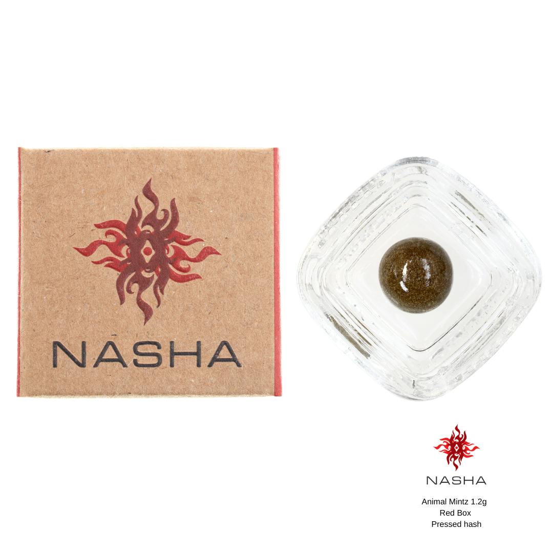NASHA - Animal Mintz 1.2g Red Pressed Hash - 1