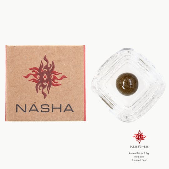 NASHA - Animal Mintz 1.2g Red Pressed Hash - 1