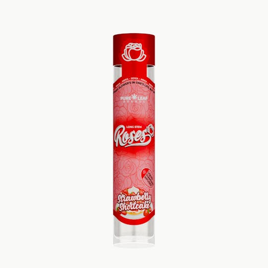 Roses - STRAWBERRY SHORTCAKE Roses Long Stem Indica 1G | Liquid Diamond Infused - 1