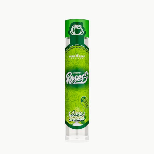Roses - LIME SHERBET Roses Long Stem Sativa 1G | Liquid Diamond Infused - 1
