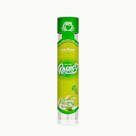 Roses - GRANNY SMITH Roses Long Stem Hybrid 1G | Liquid Diamond Infused - 1