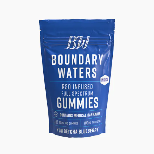 Boundary Waters - You Betcha Blueberry | 10mg Gummies | 10ct - 1