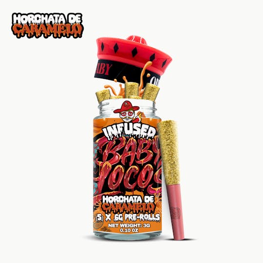 Go Loco - Baby Loco's 5 Pack (.6g) Pre-Rolls - Horchata de Caramelo - 1