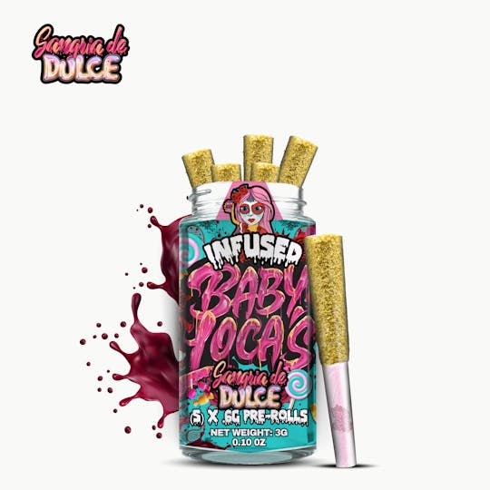 Go Loco - Baby Loca's 5 Pack (.6g) Pre-Rolls - Sangria de Dulce - 1