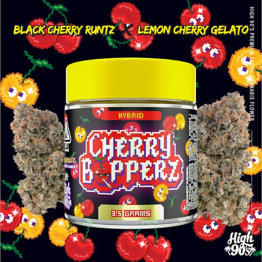 HIGH 90s - High 90s : Cherry Bopperz 3.5g Flower - 1