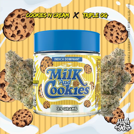 HIGH 90s - High 90s : Milk and Cookies 3.5g Flower - 1