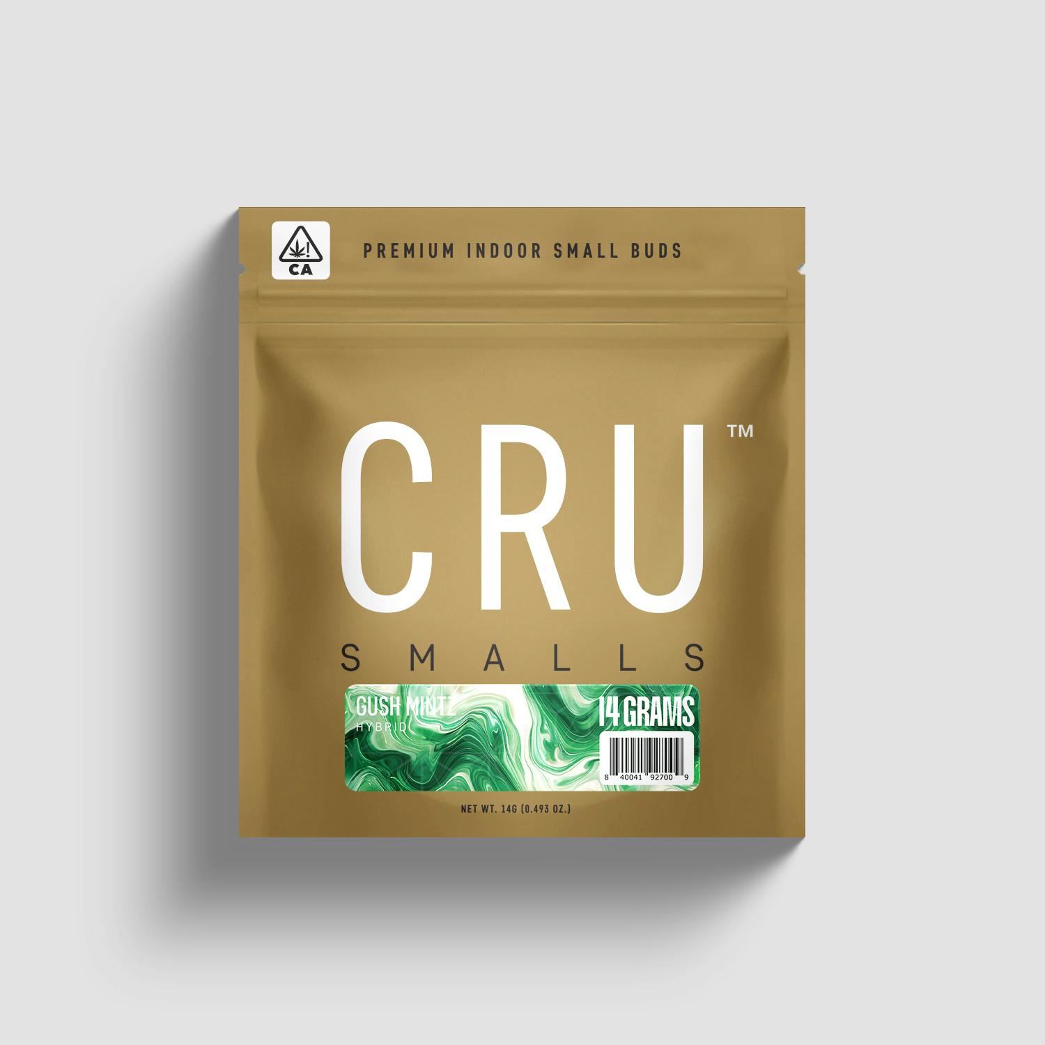 CRU Cannabis - Gush Mintz (14 Grams Smalls Flower) - 1