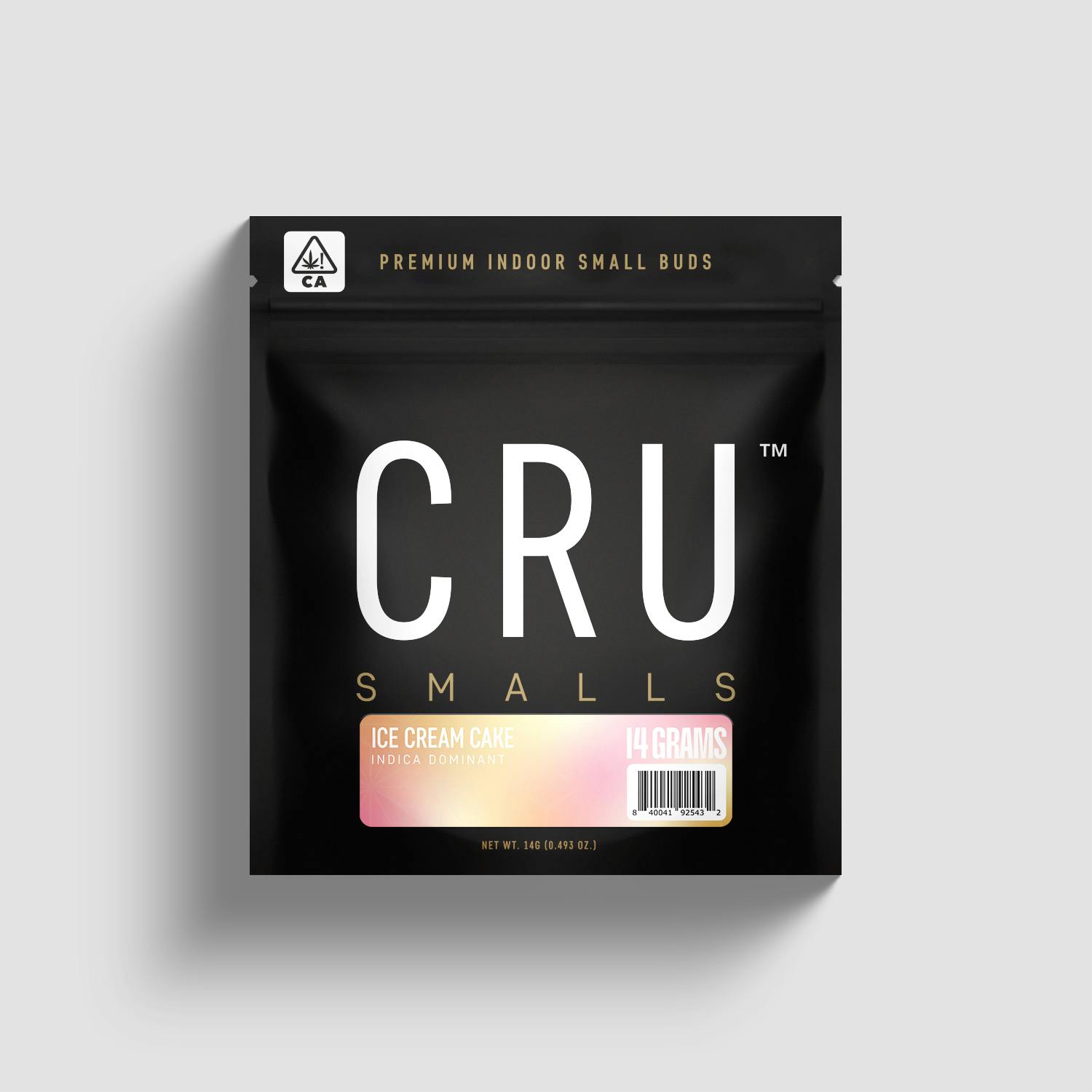 CRU Cannabis - Ice Cream Cake (14 Grams Smalls Flower) - 1