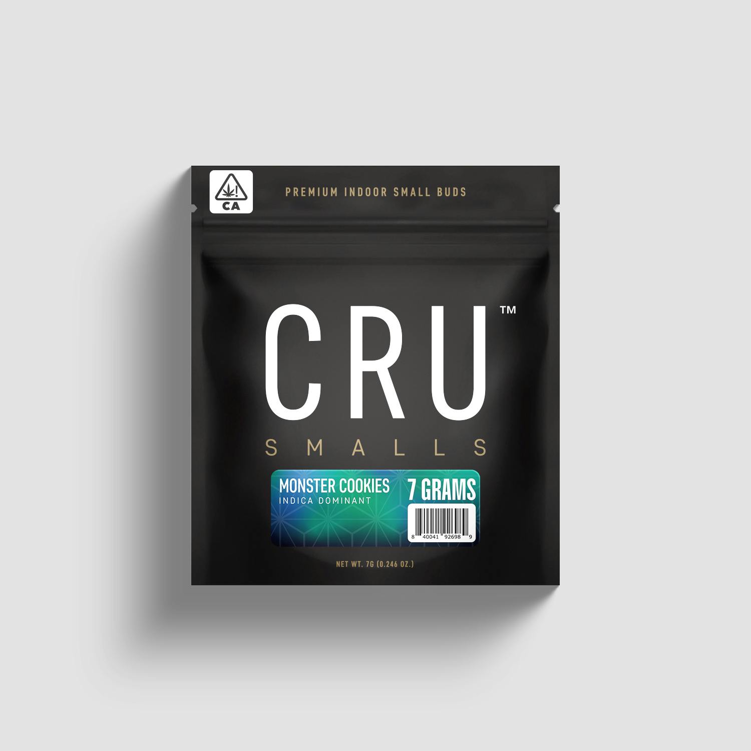 CRU Cannabis - Monster Cookies (7 Grams Smalls Flower) - 1