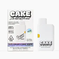 White Raspberry - 1.25 Grams - Hybrid - Designer Distillate - CAKE she hits different White Raspberry - 1.25 Grams - Hybrid - Designer Distillate - CAKE she hits different