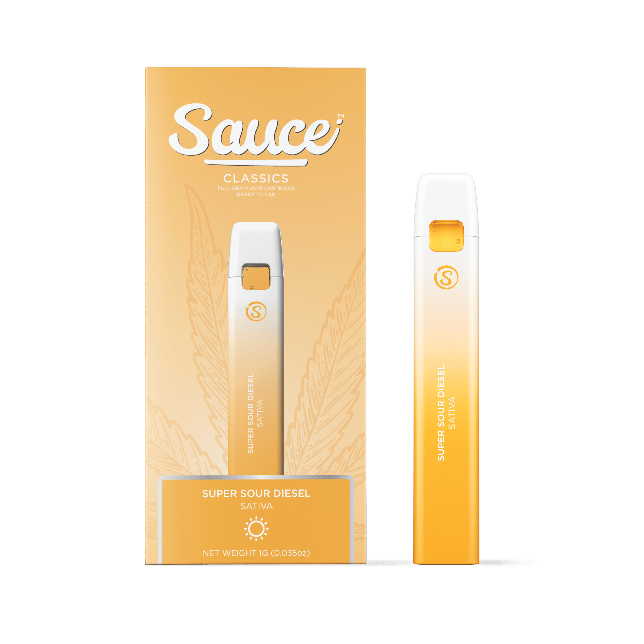 Sauce. - Sauce | Classics | Super Sour Diesel | Disposable | 1g - 1