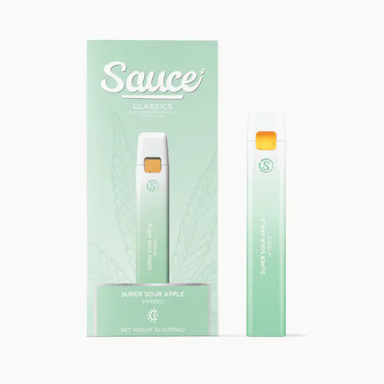 Sauce. - Sauce | Classics | Super Sour Apples | Disposable | 1g - 1