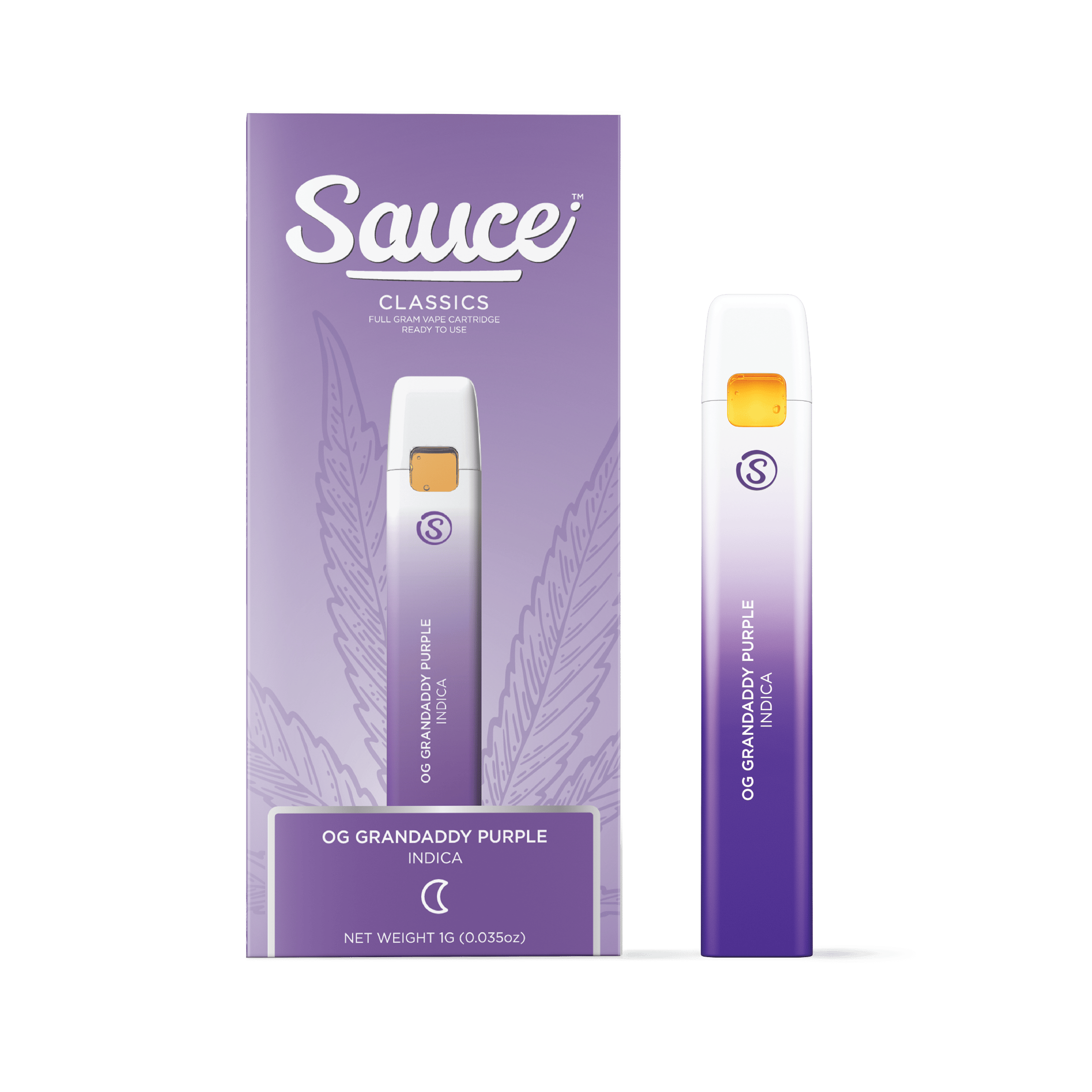Sauce. - Sauce | Classics | OG Grandaddy Purp | Disposable | 1g - 1