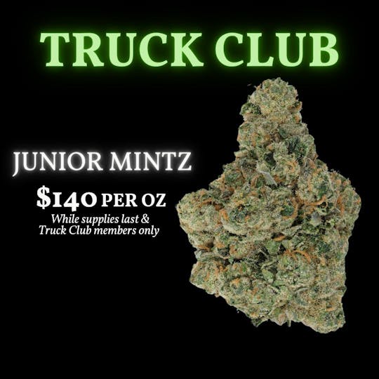 Green Truck - Truck Club Ounce: Junior Mintz - Green Truck - 1