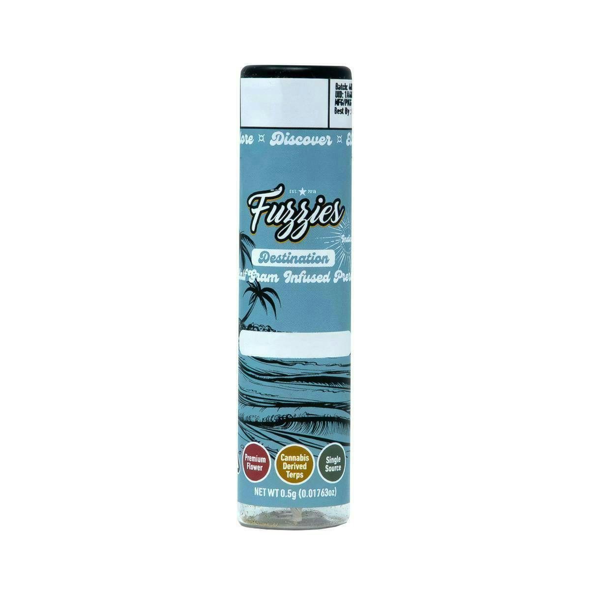 Fuzzies - Fuzzies | Destination | Pacific Blue | Infused Joint | 0.5g - 1
