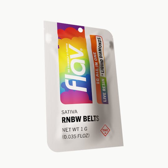 Flav - RNBW Belts - Live Resin + Liquid Diamonds - Disposable | 1G - 1