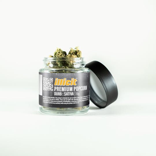 ILLICIT - Durb Premium 7g Popcorn Flower - 1