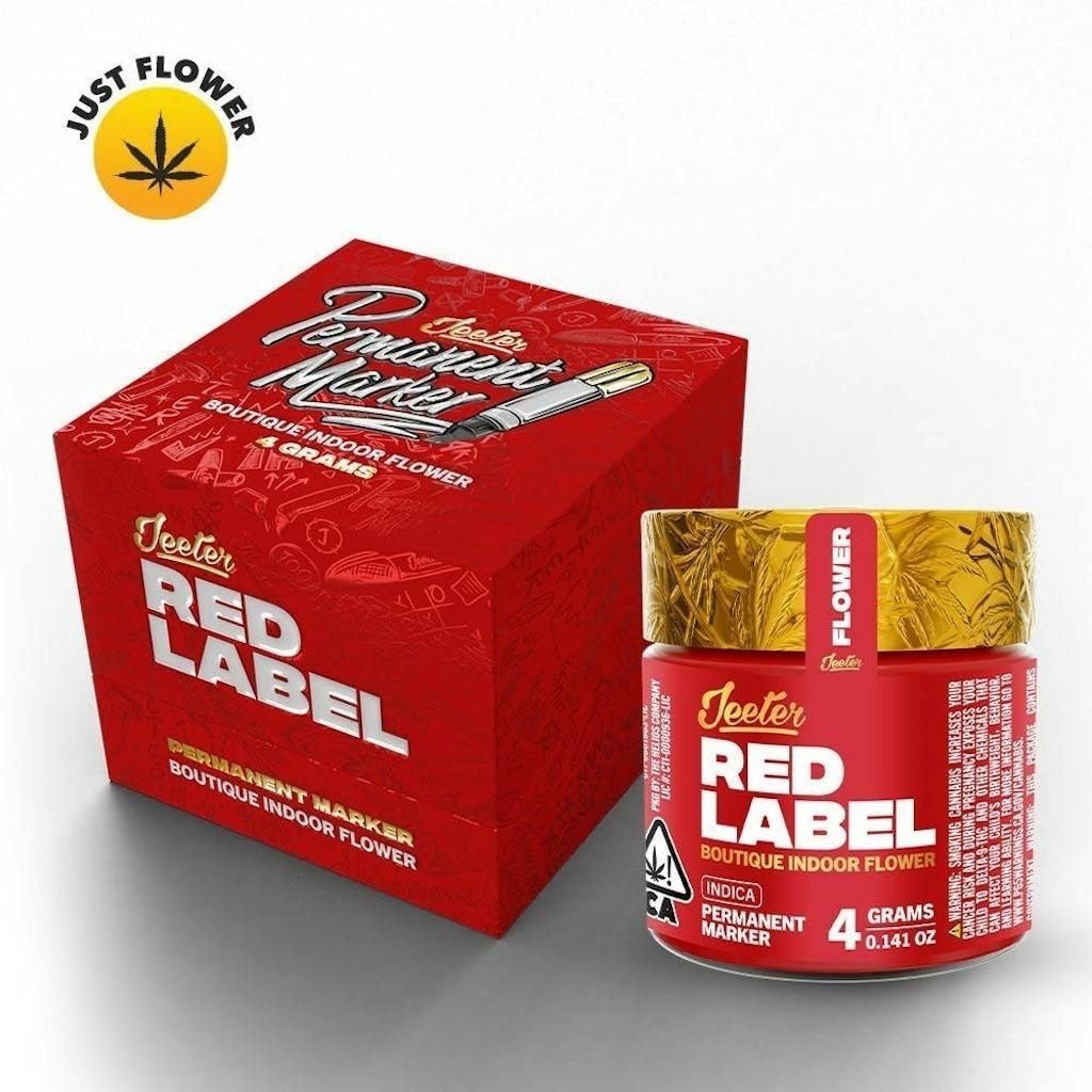 Jeeter Red Label Boutique Indoor Flower - Permanent Marker - Jeeter