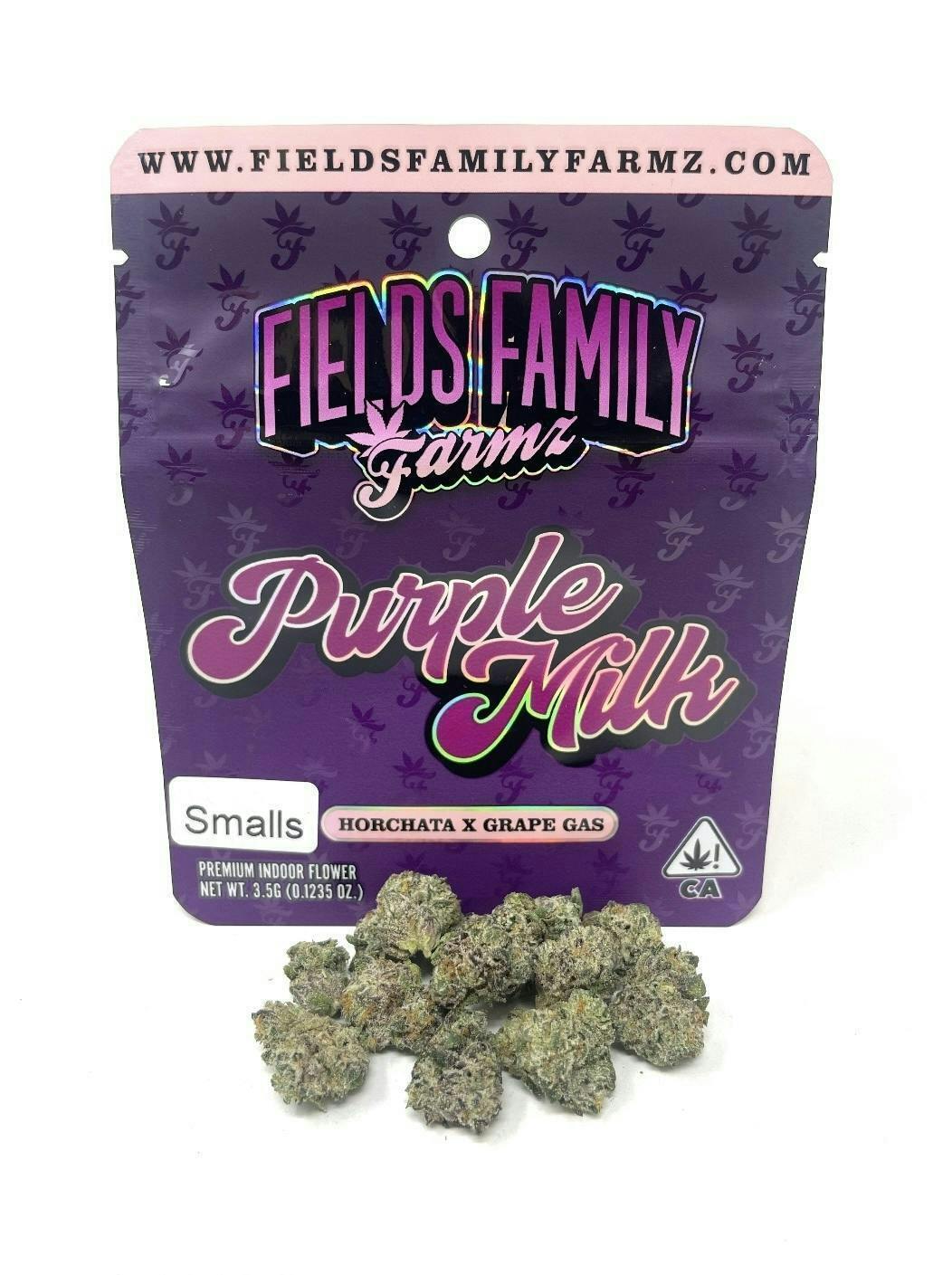 Fields Family Farmz - Purple Milk - 3.5g Smalls Bag - 1
