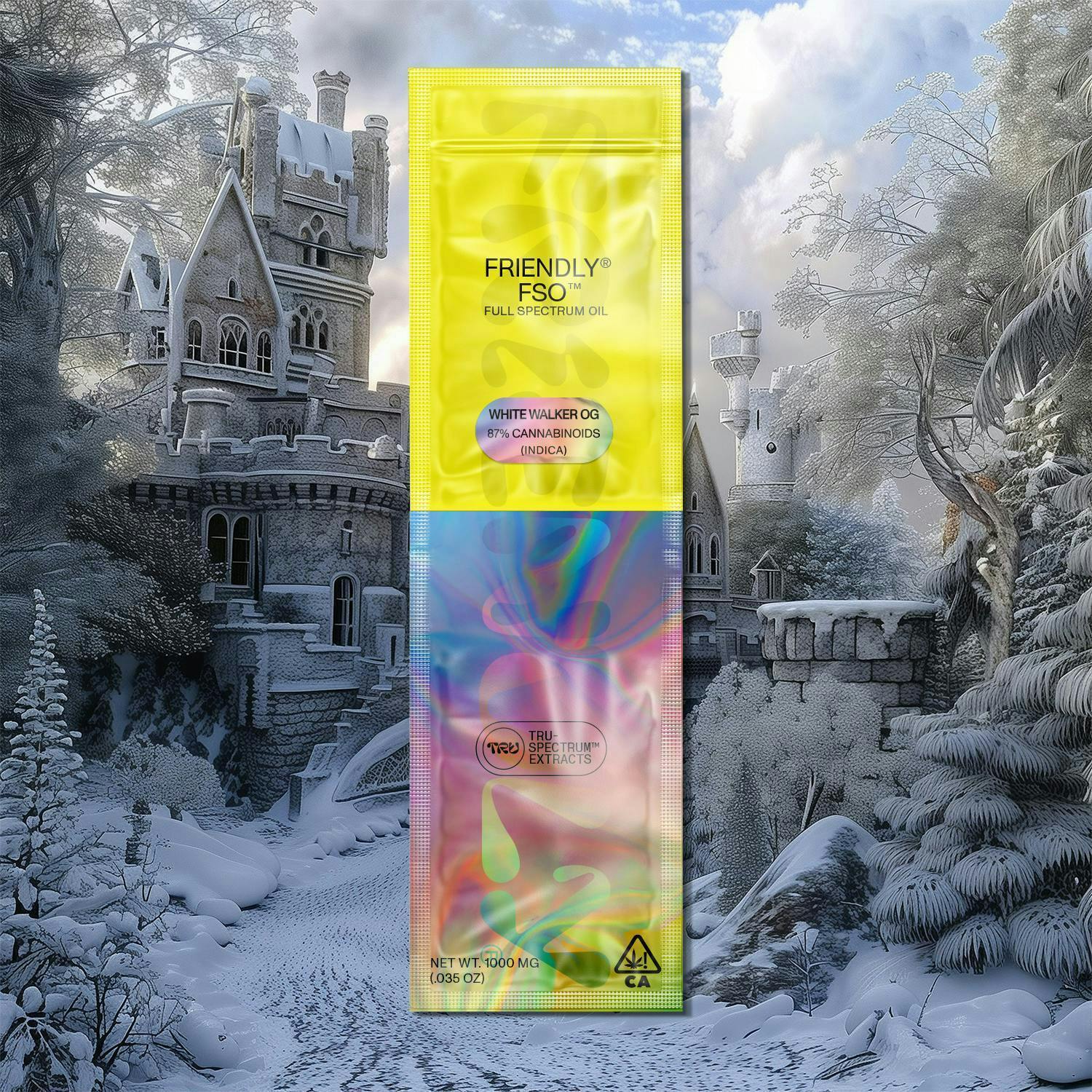 Friendly Brand - Friendly Brand | FSO Applicator | White Walker OG | Extract Oils | 1g - 1