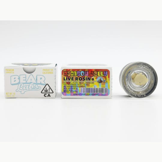 Bear Labs - Rainbow Jelly T1 Live Rosin - 1g - 1