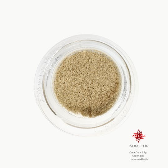 NASHA - Cara Cara 1.2g Green Unpressed Hash (Sabertooth Farms) - 1