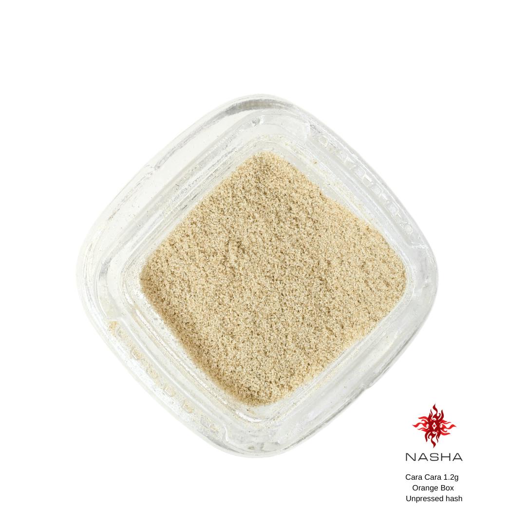 NASHA - Cara Cara 1.2g Orange Unpressed Hash (Sabertooth Farms) - 1