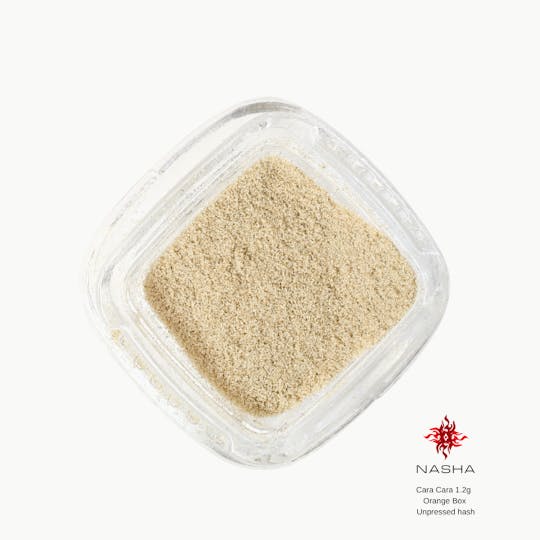 NASHA - Cara Cara 1.2g Orange Unpressed Hash (Sabertooth Farms) - 1