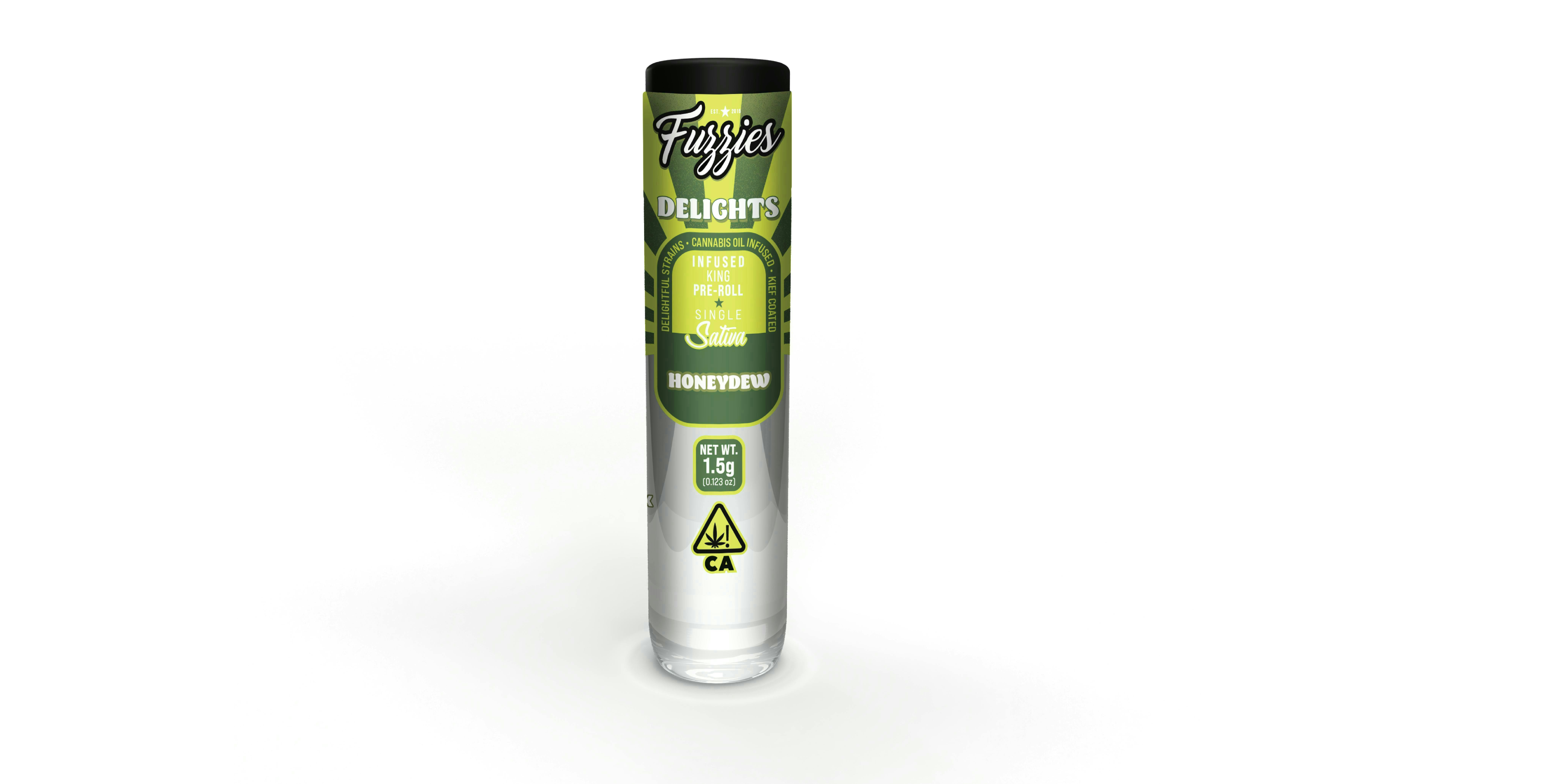 Fuzzies - Fuzzies | Delights | Honeydew | Infused Joint | 1.5g - 1