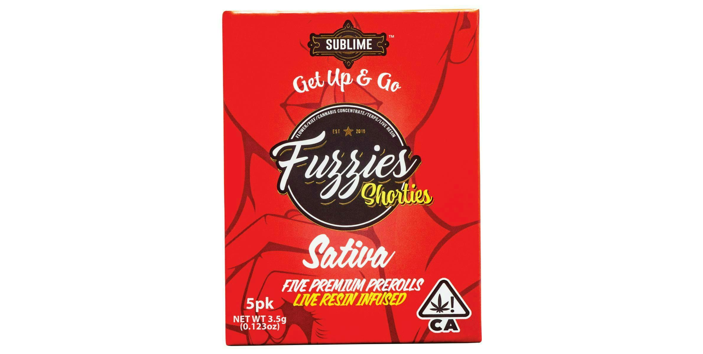 Fuzzies - Fuzzies | Shorties | Cherry Dream | Infused Joints | 0.7g each | 5pk - 1