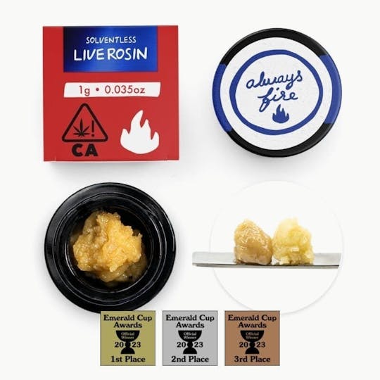 Arcata Fire - Grape Gas | Live Rosin | (1g) - 1