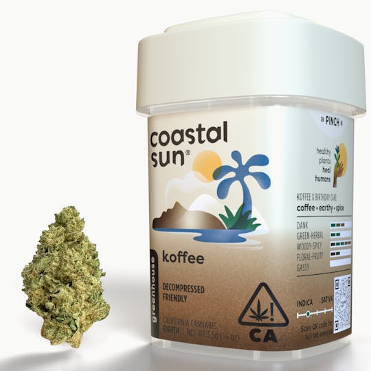 Coastal Sun - Koffee Greenhouse Flower 3.5g - 1