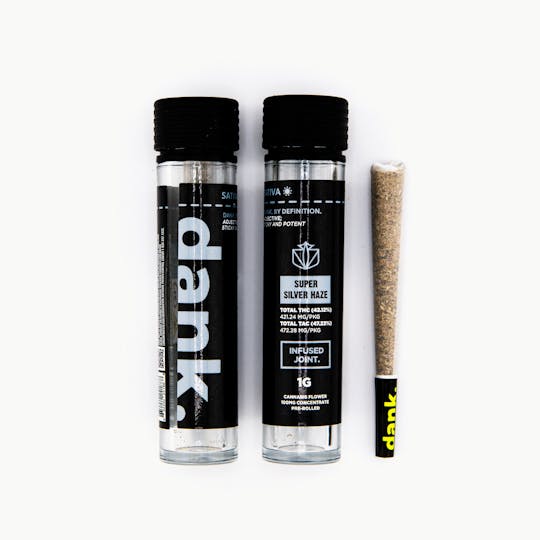 Dank By Definition - SILVER SUPER HAZE 1G INFUSED JOINT - 1
