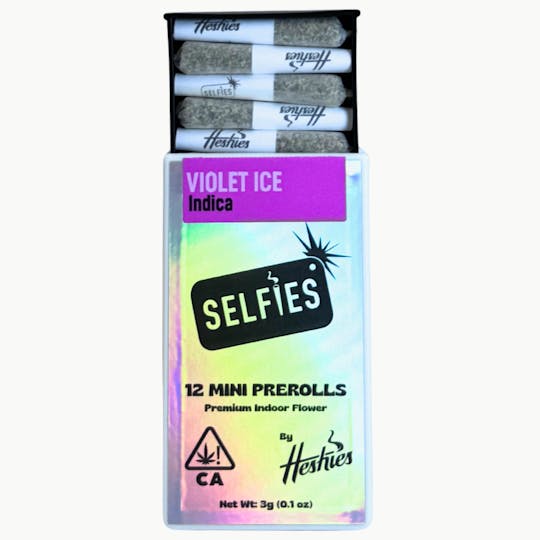SELFiES - Preroll 12 Pack (3g) - Violet Ice - 1