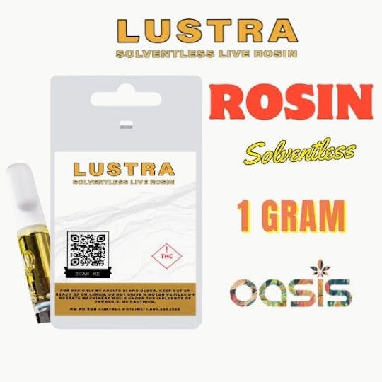 LUSTRA - Peach Cresendo | 1g Live Rosin Cart - 1