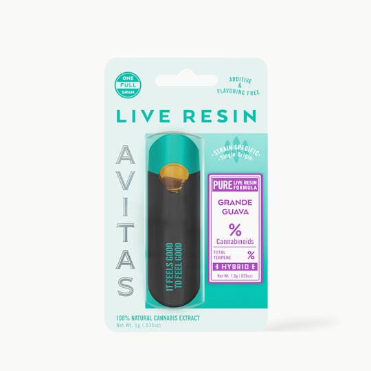 Avitas - Grande Guava Pure Live Resin All In One 1g - 1