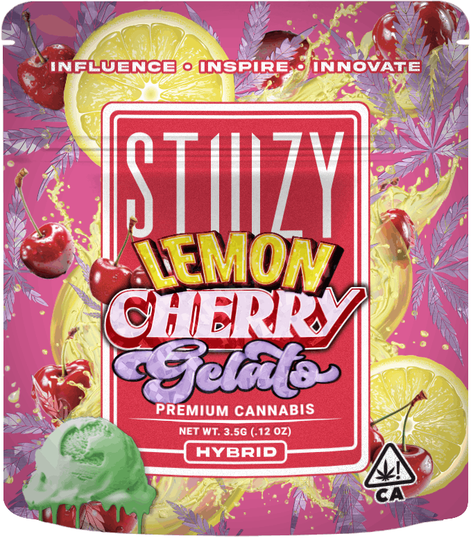 STIIIZY - - LEMON CHERRY GELATO - 3.5G STIIIZY Exotics Flower - 1