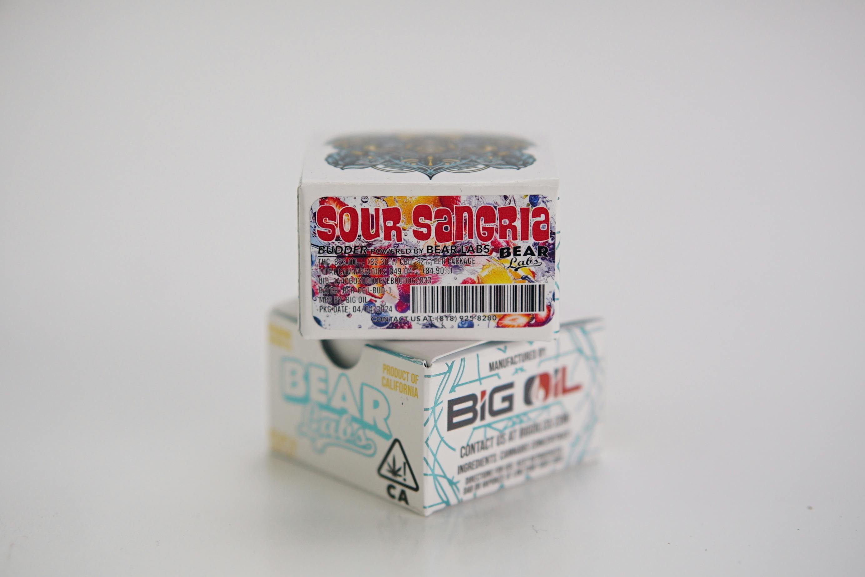 Bear Labs - BEAR Labs - Sour Sangria - Tier 2 Live Resin Budder - 1