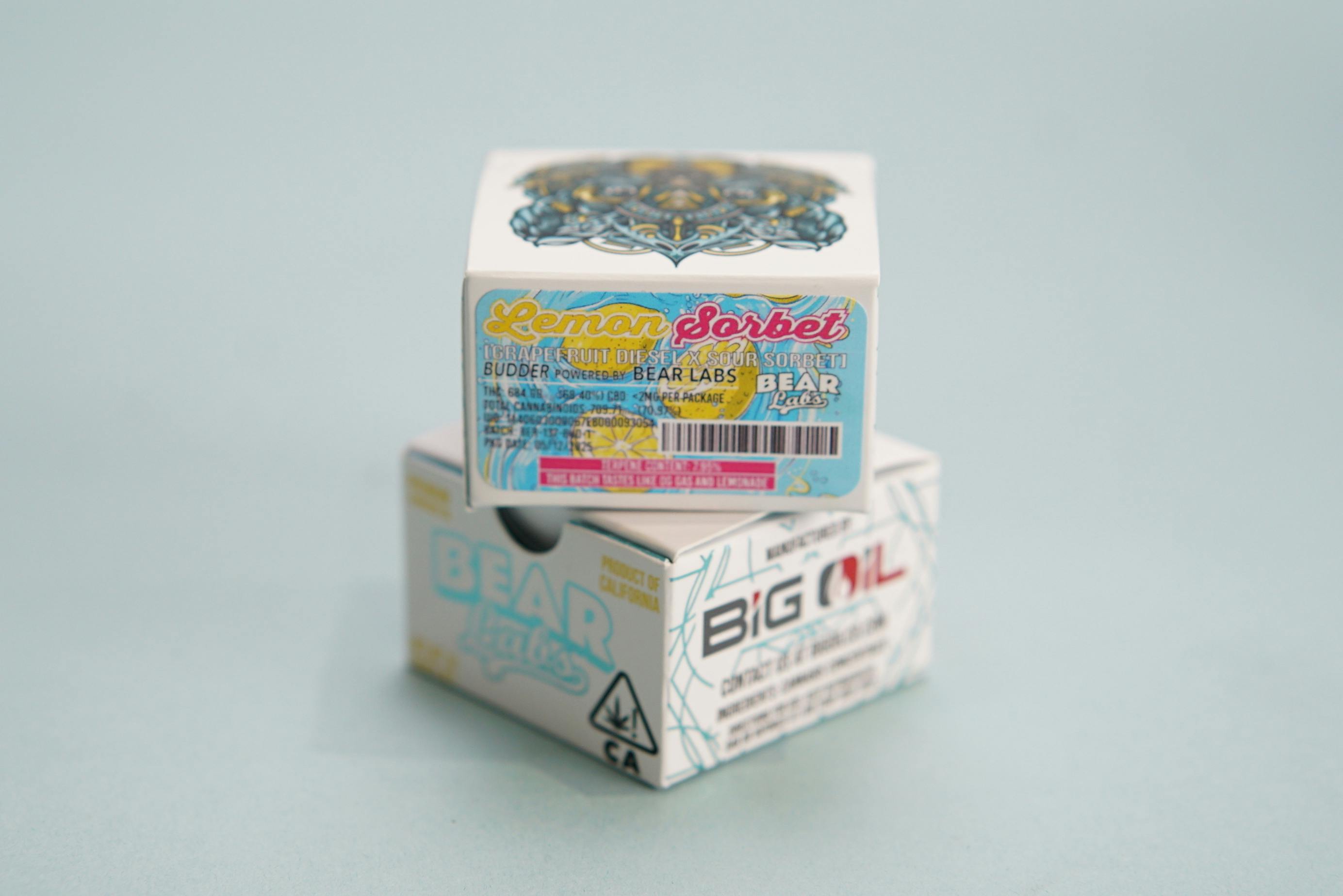 Bear Labs - BEAR Labs - Lemon Sorbet - Tier 2 Live Resin Budder - 1