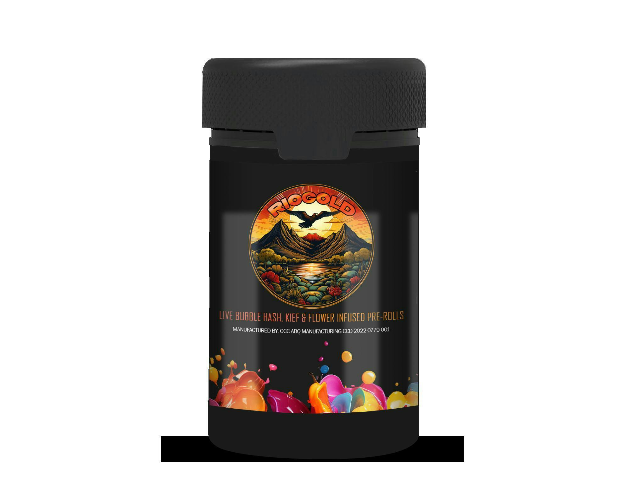 Silly Goat - Blend Kief/Wax Infused 5pk Pre-Rolls - 1