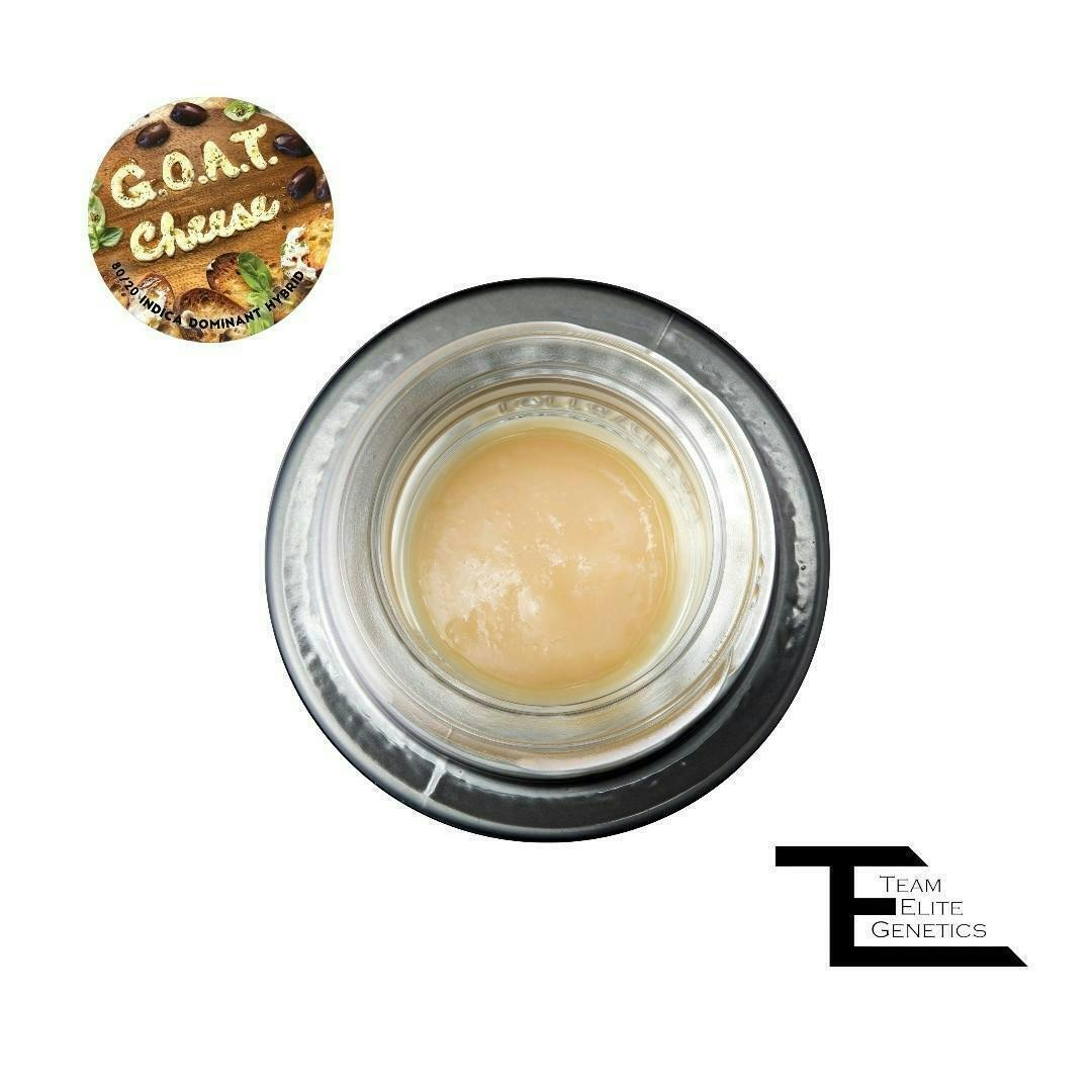 Team Elite Genetics - G.O.A.T. Cheese | Cold Cure Badder | 1g - 1
