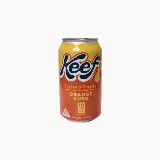 SunMed Growers - Keef Orange Kush Infused Soda 10mg THC - 1