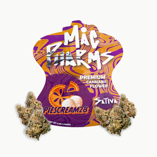 Mac Pharms - MacPharms | PiesCream28 | Sativa | 3.5G Pre-Pack - 1