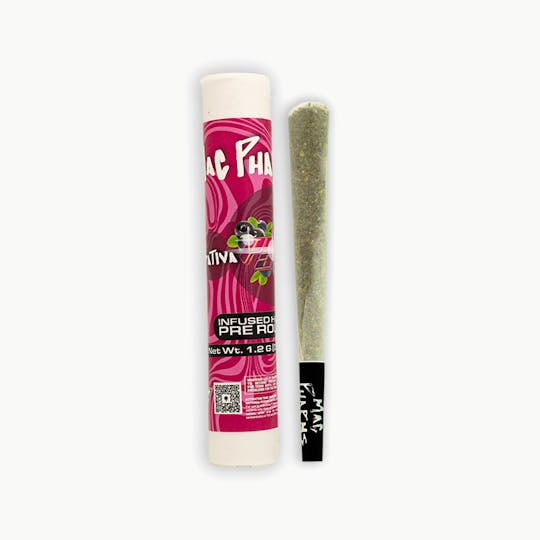 Mac Pharms - MacPharms | Pink Acai I Sativa I 1.2G Infused Pre Roll - 1