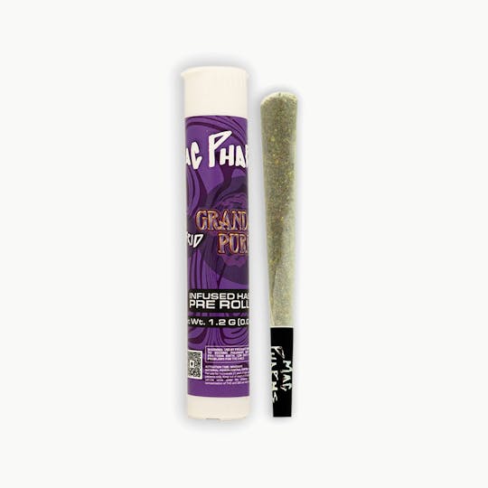 Mac Pharms - MacPharms | GranDaddy Purple | Hybrid | 1.2G Infused Pre Roll - 1