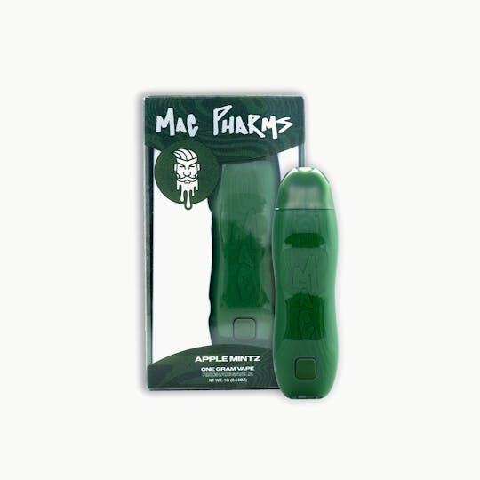 Mac Pharms - MacPharms I Mac Oils I Apple Mintz I Sativa I 1g Disposable Vape - 1