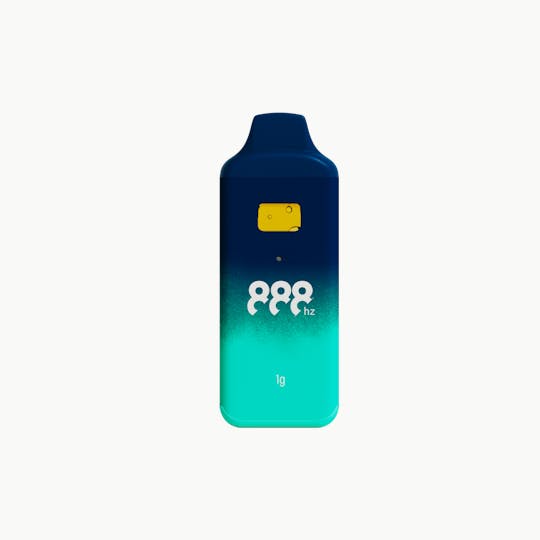 888hz - 888hz Peach OG 1g Live Rosin Disposable Vape (Tier 3) - 1