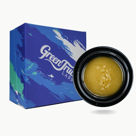 Green Truck - Cured Badder (7g Bulk Jar) - Cherry Blossom Kush - 1